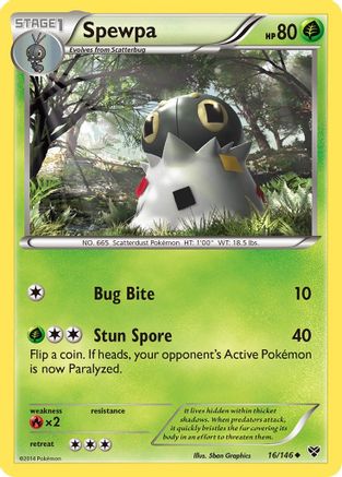 Spewpa  XY Base Set - Uncommon