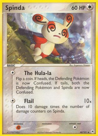Spinda  - Reverse Holofoil Hidden Legends - Uncommon