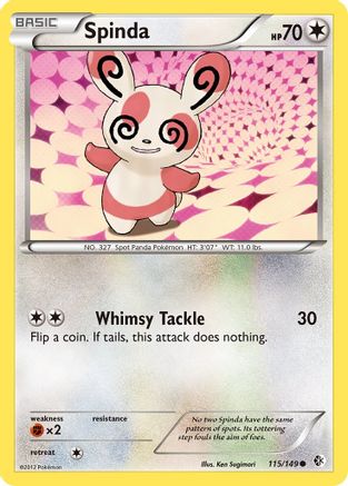 Spinda  Boundaries Crossed - Common
