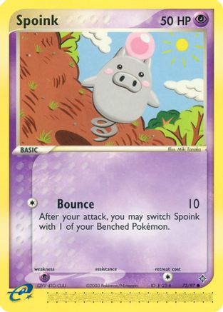 Spoink 073/97  Dragon - Common