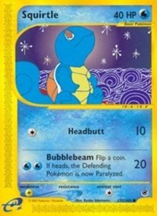 Squirtle (132) 132  Expedition - Common