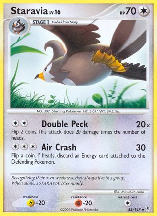 Staravia  - Reverse Holofoil Supreme Victors - Uncommon