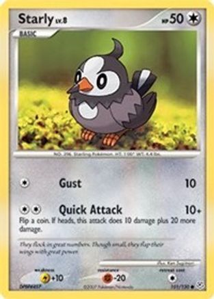 Starly  - Reverse Holofoil Diamond and Pearl - Common