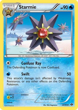 Starmie  - Reverse Holofoil Next Destinies - Uncommon