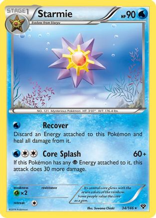 Starmie  XY Base Set - Rare