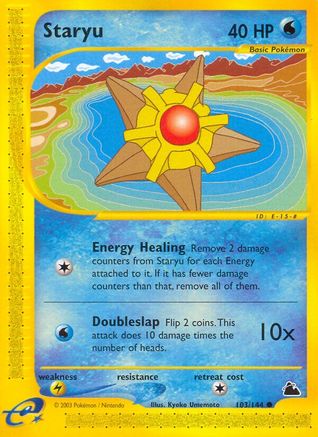 Staryu (103)  Skyridge - Common