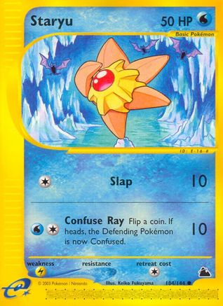 Staryu (104)  Skyridge - Common