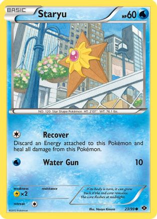 Staryu  - Reverse Holofoil Next Destinies - Common
