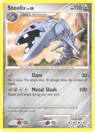 Steelix  - Reverse Holofoil Diamond and Pearl - Rare