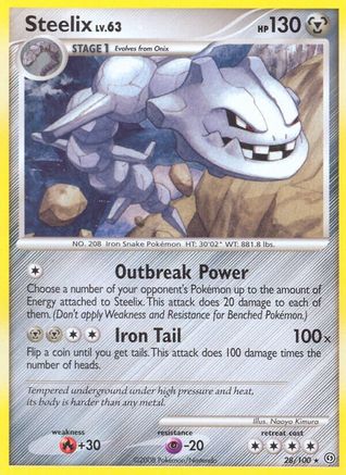 Steelix  Stormfront - Rare