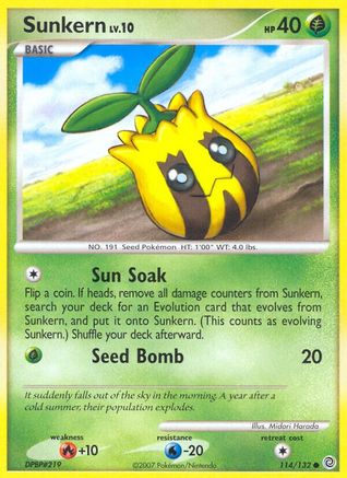 Sunkern  Secret Wonders - Common