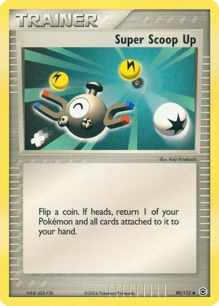Super Scoop Up  - Reverse Holofoil FireRed & LeafGreen - Uncommon