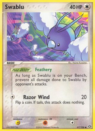 Swablu  Emerald - Common