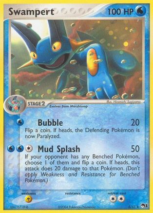 Swampert  - Holofoil POP Series 1 - Rare