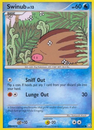 Swinub  Legends Awakened - Common