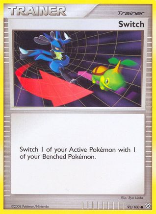 Switch 093  - Reverse Holofoil Stormfront - Common