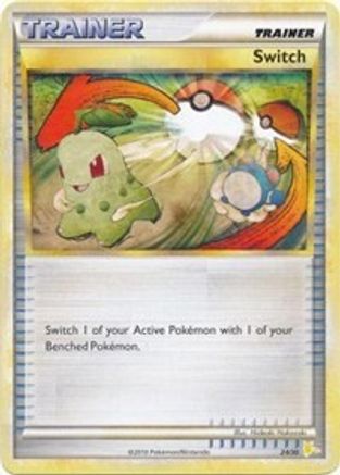 Switch (Raichu)  HGSS Trainer Kit Gyarados & Raichu - Common