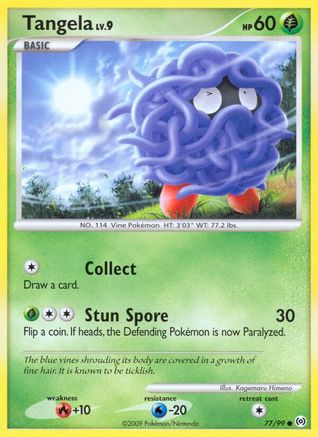 Tangela (77) 077  Arceus - Common