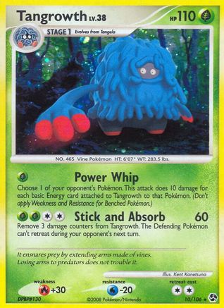 Tangrowth  - Holofoil Great Encounters - Holo Rare