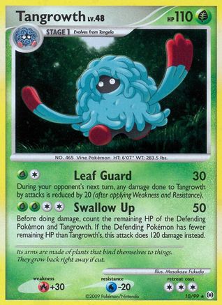 Tangrowth 010  - Holofoil Arceus - Holo Rare