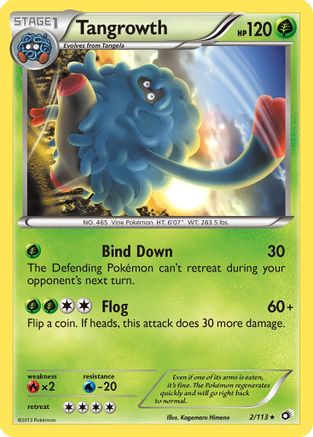 Tangrowth  Legendary Treasures - Rare