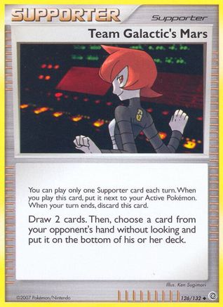 Team Galactic's Mars 126  Secret Wonders - Uncommon