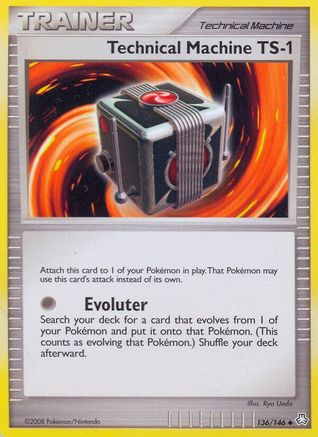 Technical Machine TS-1  - Reverse Holofoil Legends Awakened - Uncommon