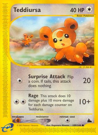 Teddiursa  Skyridge - Common