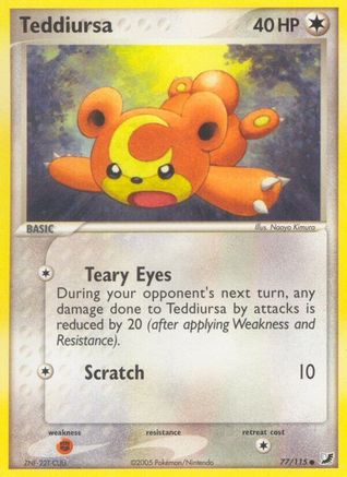Teddiursa/115  Unseen Forces - Common