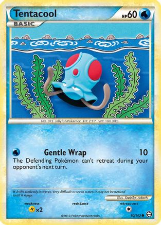 Tentacool 080  Triumphant - Common