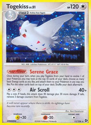 Togekiss  - Holofoil Great Encounters - Holo Rare