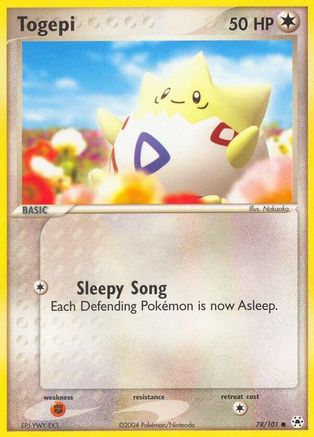 Togepi  - Reverse Holofoil Hidden Legends - Common