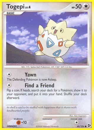 Togepi 088  Great Encounters - Common