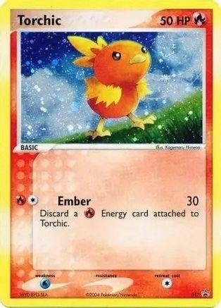 Torchic 017  - Holofoil Nintendo Promos - Promo