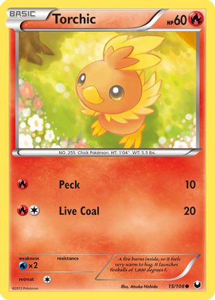 Torchic (15)  Dark Explorers - Common