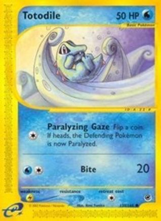 Totodile (135) 135/165  Expedition - Common