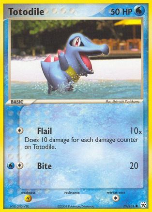 Totodile 079  Hidden Legends - Common