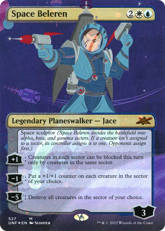 Space Beleren (Borderless) (Galaxy Foil) [Unfinity]