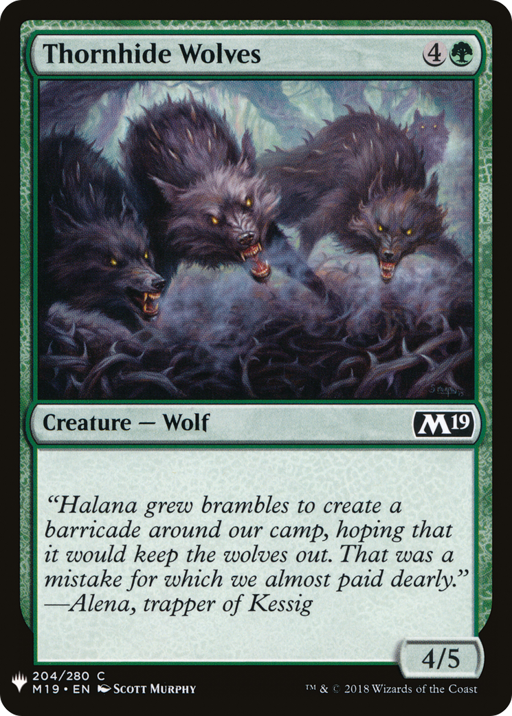 Thornhide Wolves [Mystery Booster]