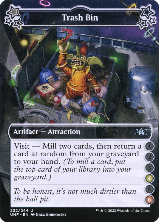 Trash Bin (4-6) (UNF-232) - Unfinity Foil