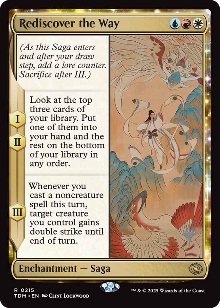 Rediscover the Way [Tarkir: Dragonstorm Promos]