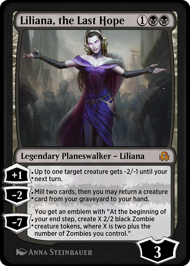 Liliana, the Last Hope (SIR-119) - Shadows over Innistrad Remastered