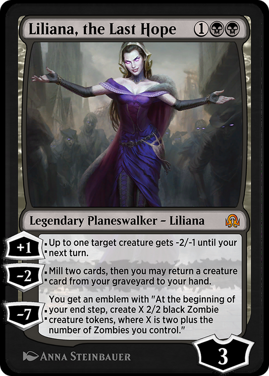 Liliana, the Last Hope (SIR-119) - Shadows over Innistrad Remastered