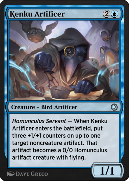 Kenku Artificer (HBG-125) - Alchemy Horizons: Baldur's Gate