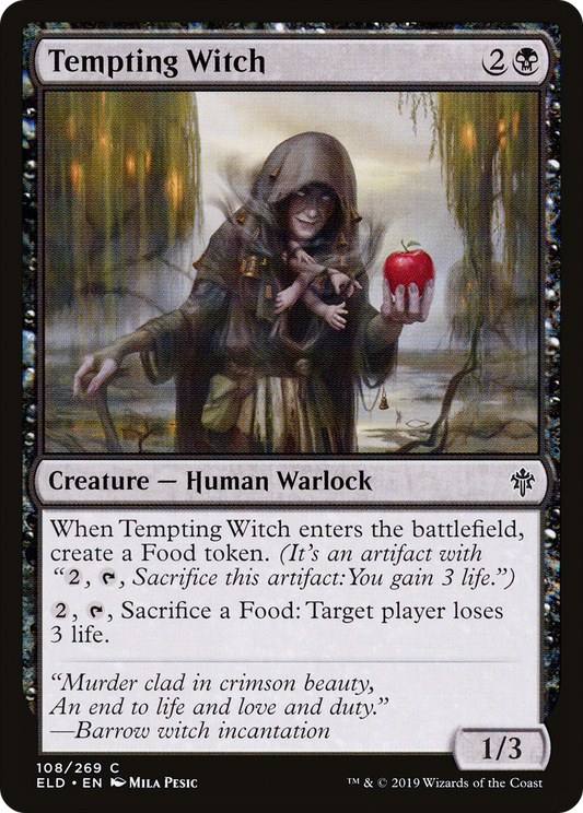 Tempting Witch [Throne of Eldraine]