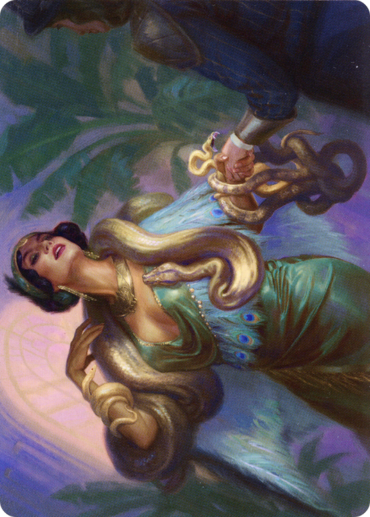 Venom Connoisseur // Venom Connoisseur (ASNC-021) - New Capenna Art Series (Borderless) Foil