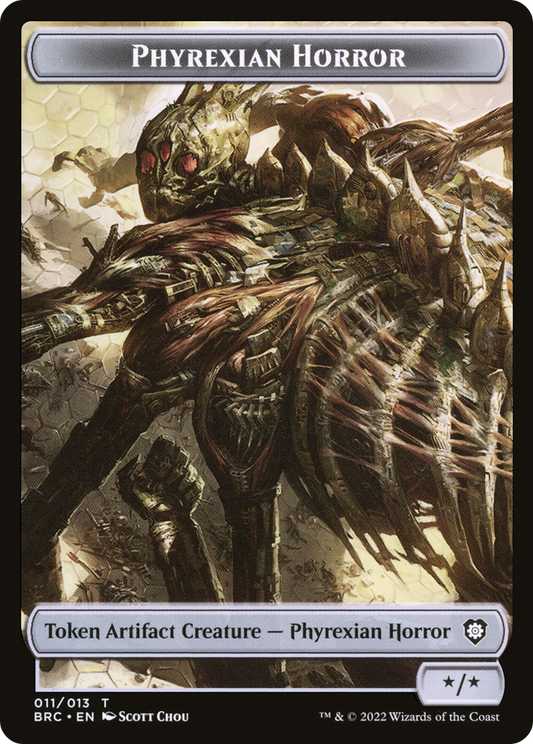 Phyrexian Horror (TBRC-011) - The Brothers' War Commander Tokens