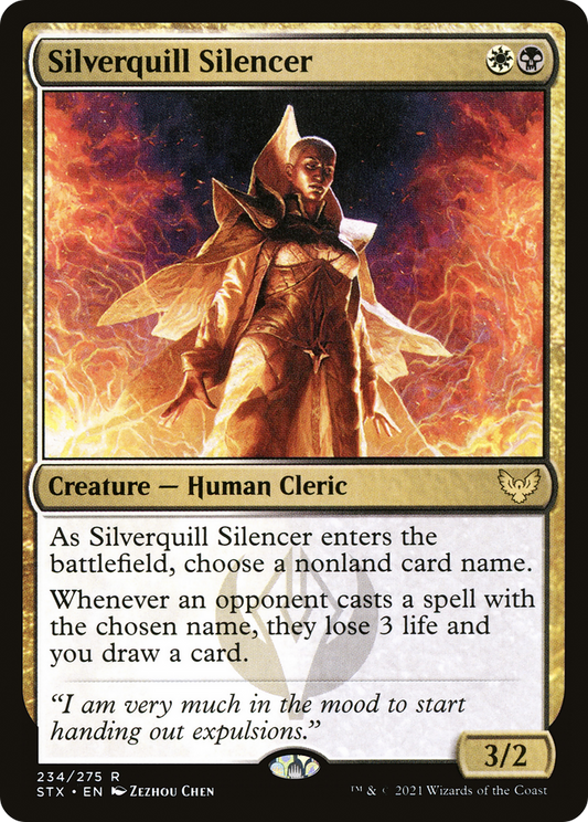 Silverquill Silencer [Strixhaven: School of Mages]