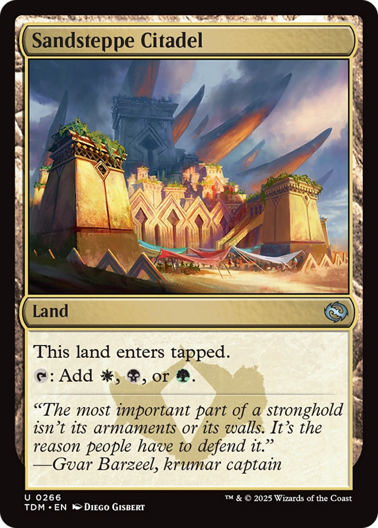 Sandsteppe Citadel [Tarkir: Dragonstorm]