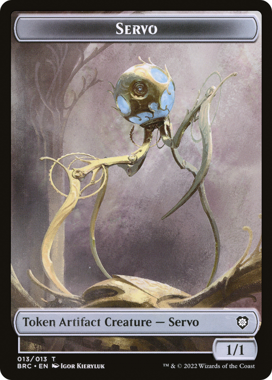 Servo (TBRC-013) - The Brothers' War Commander Tokens Foil